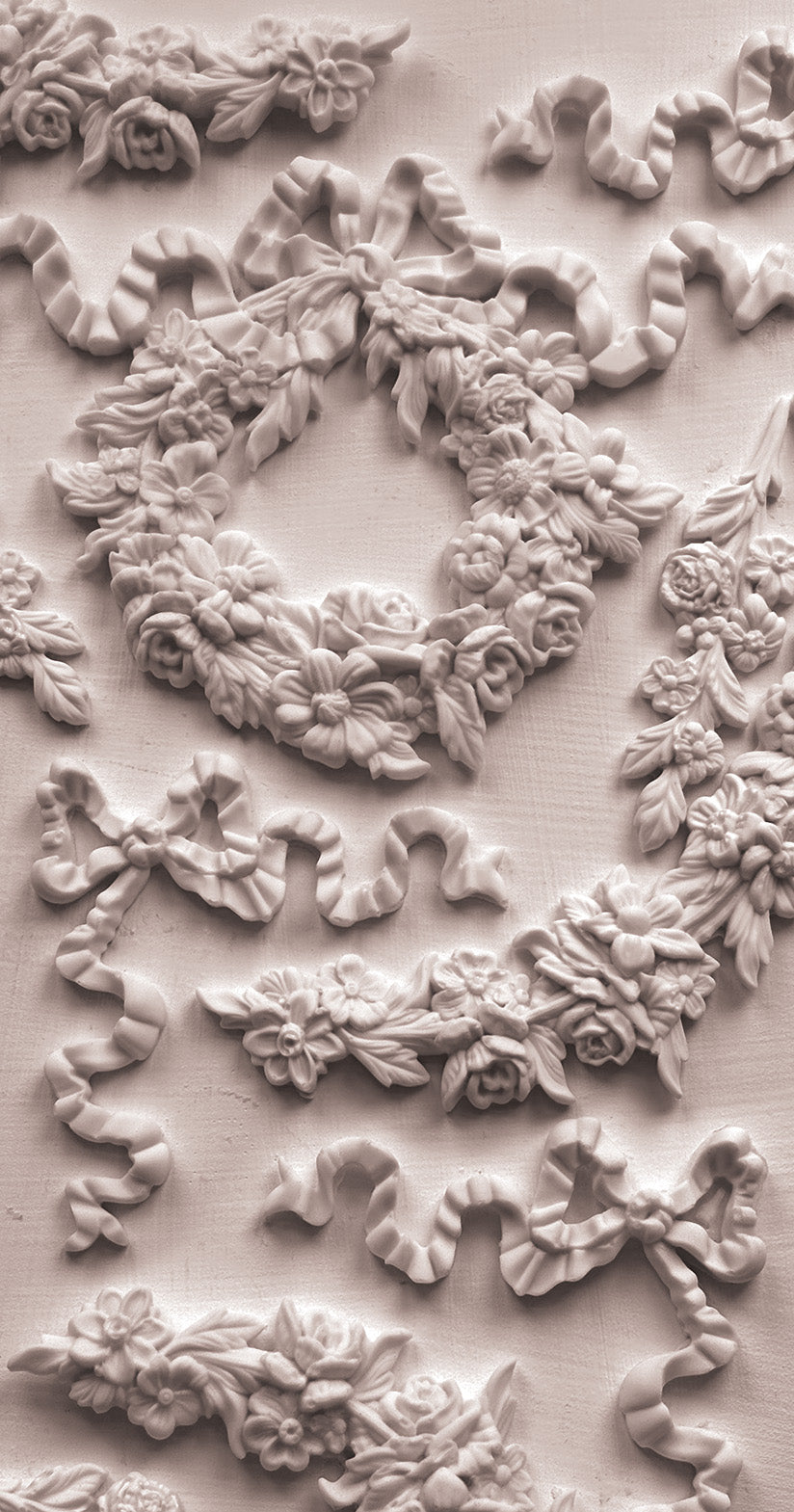 Wreath and Swags | Mould | IOD Iron Orchid Designs