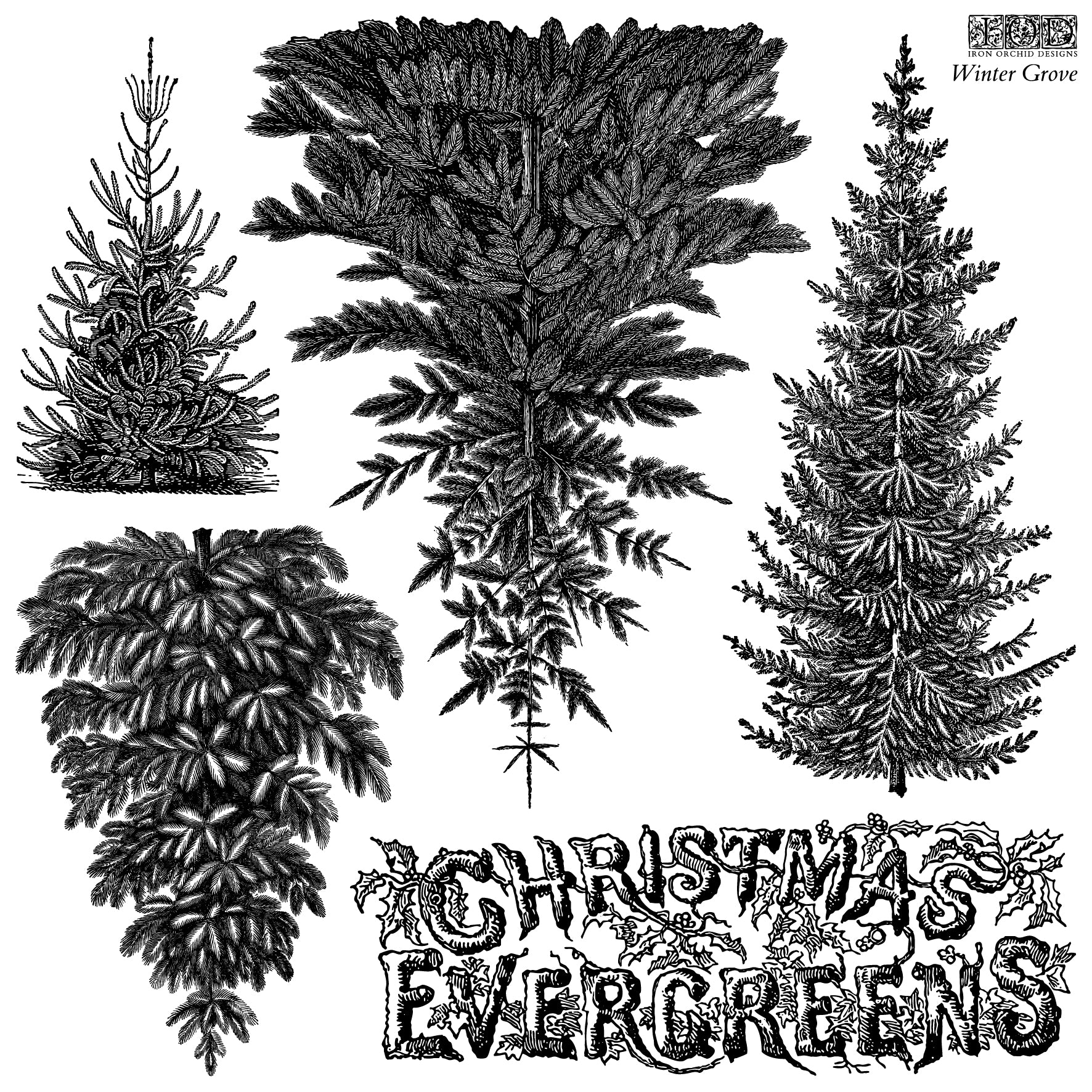 Iron Orchid Designs Holiday 2026 Collection Bundle - Excluding Mini Thin Mount