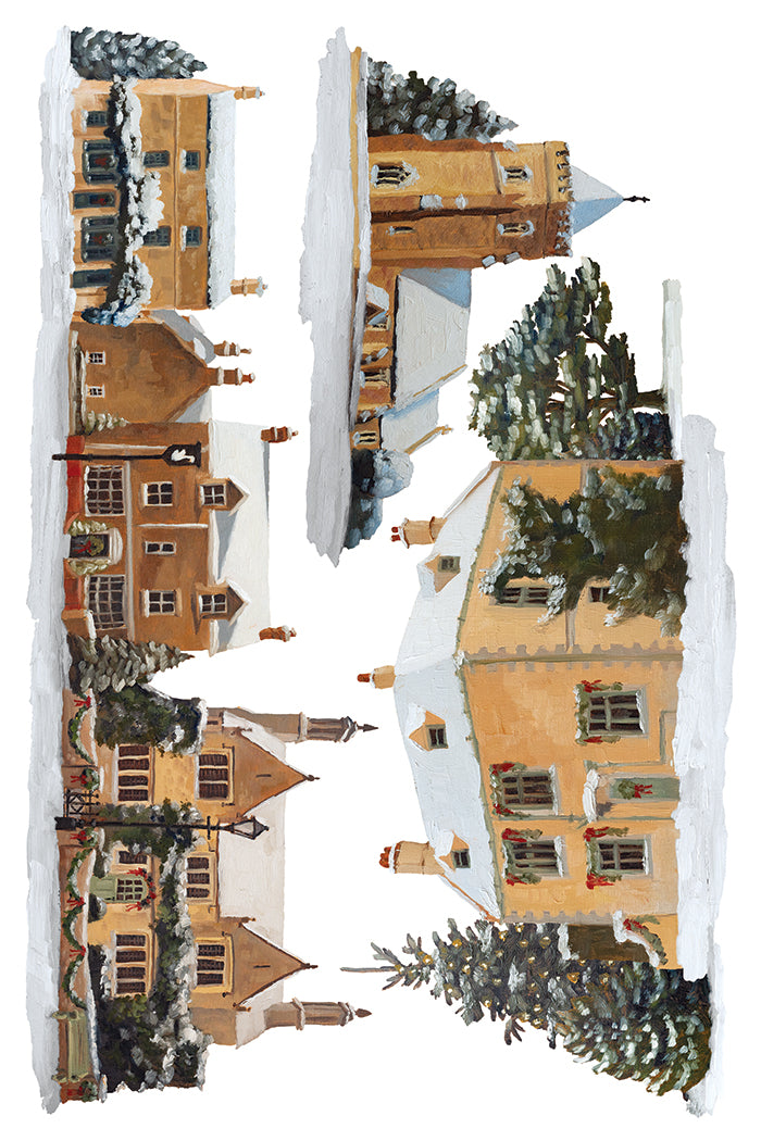 A Cotswold Christmas | Transfer | IOD Iron Orchid Designs