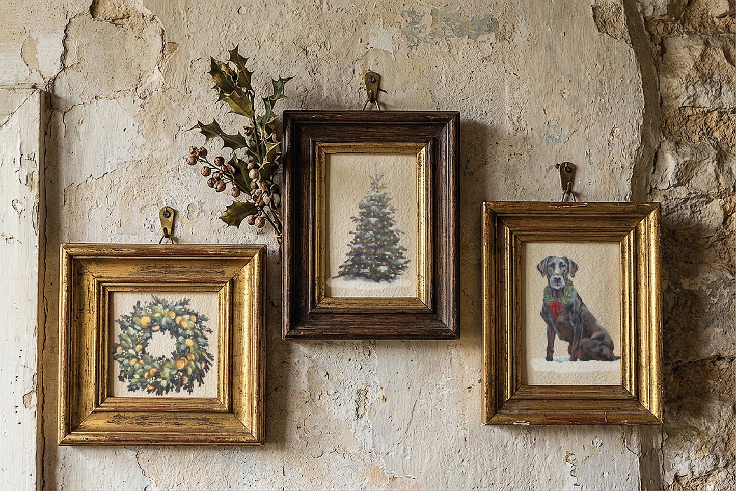 A Cotswold Christmas | Transfer | IOD Iron Orchid Designs