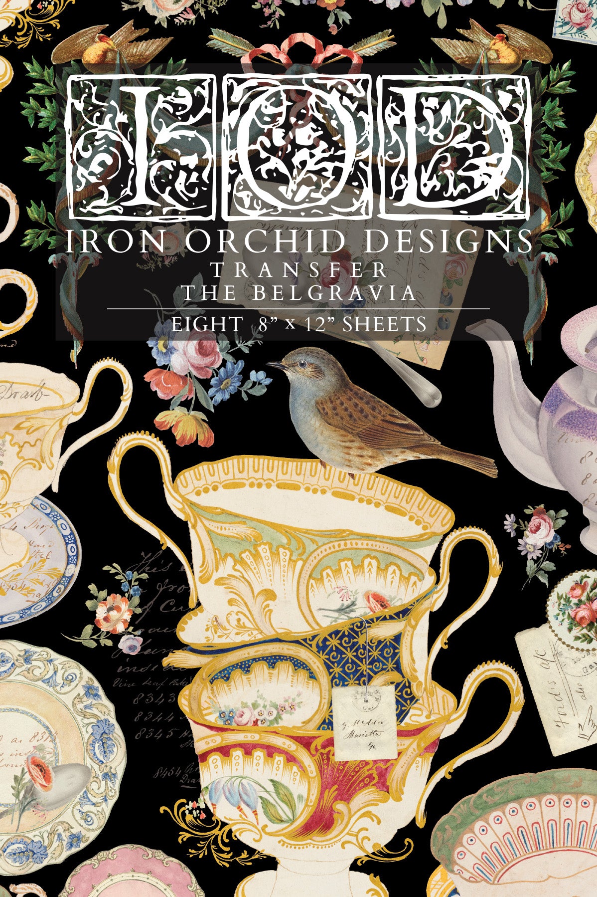The Belgravia | Transfer | IOD Iron Orchid Designs