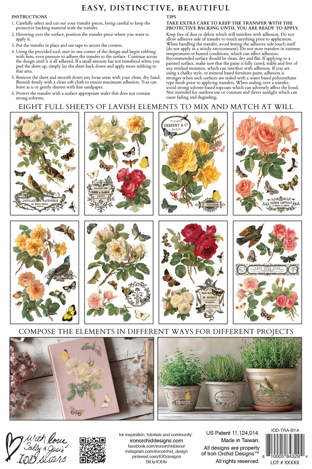By Any Other Name | Transfer | IOD Iron Orchid Designs