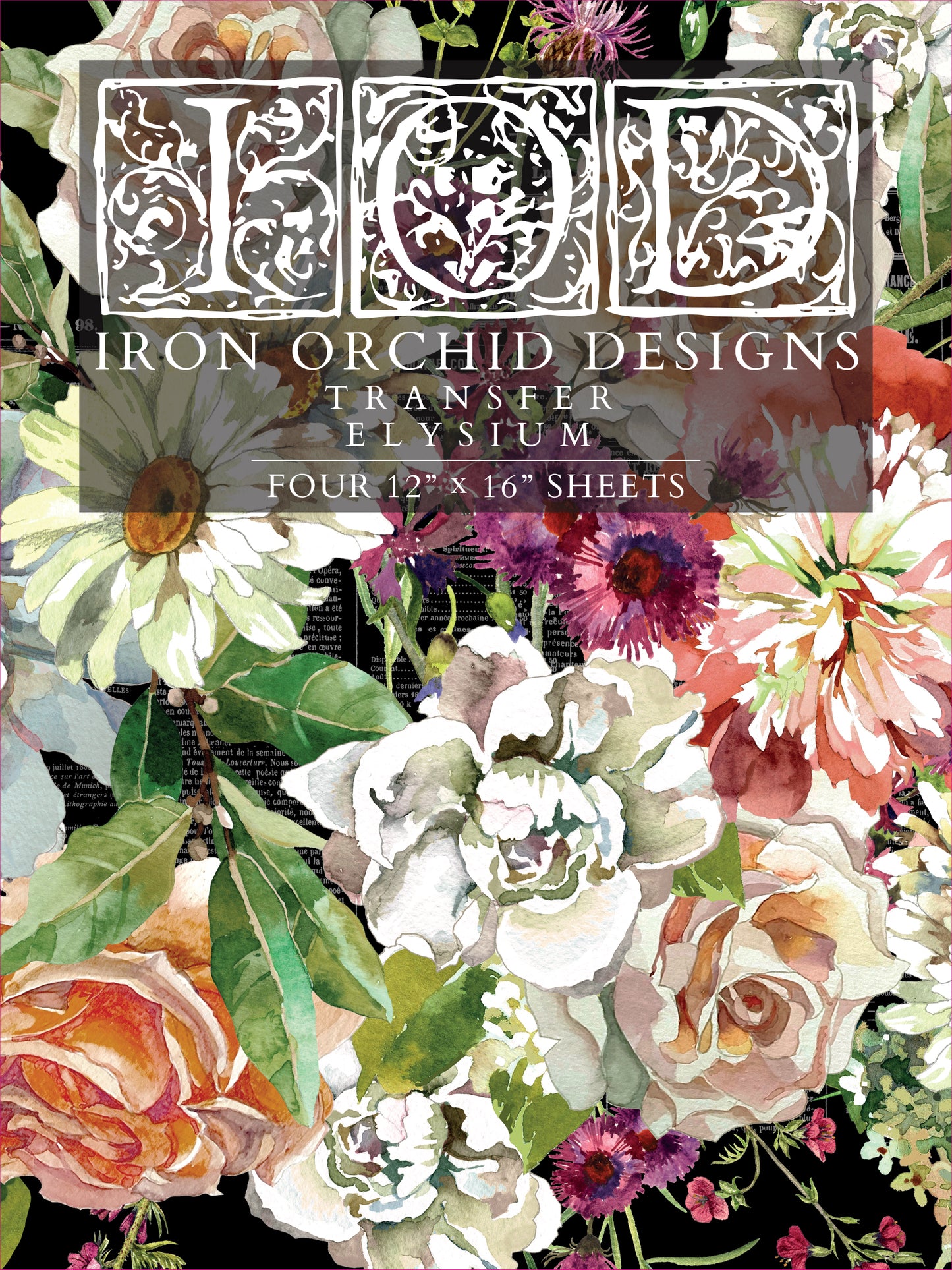 Iron Orchid Designs Elysium | IOD Transfer