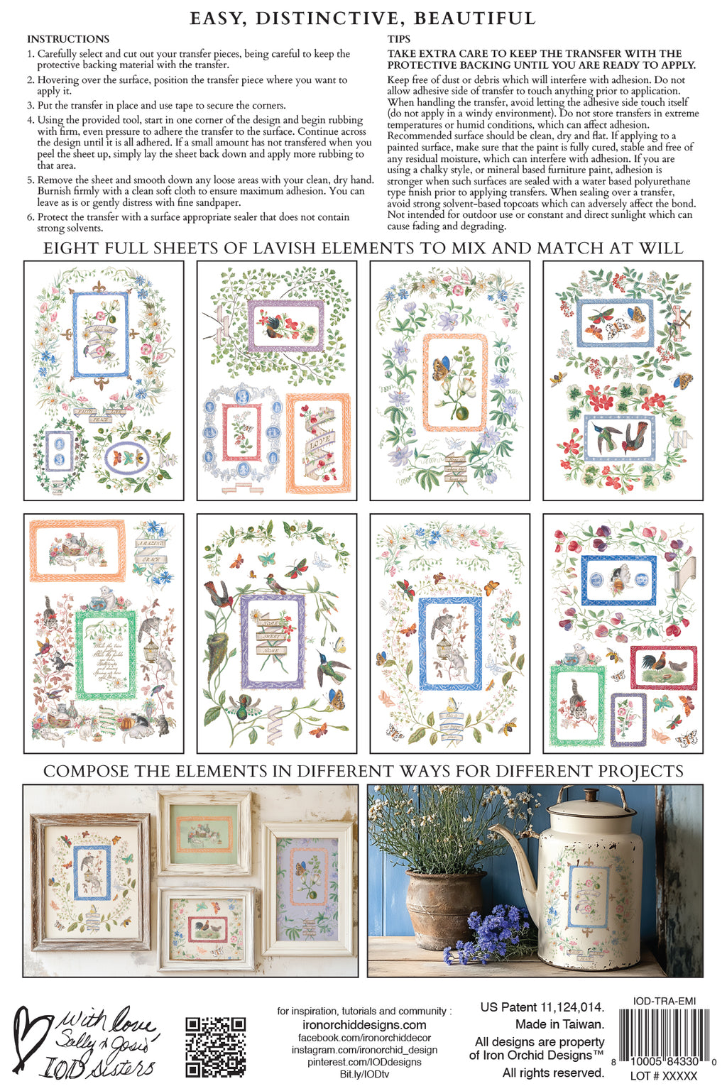 Emily Clare | Transfer | IOD Iron Orchid Designs