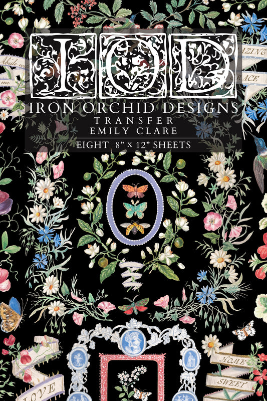 Emily Clare | Transfer | IOD Iron Orchid Designs