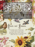 Flowers by the Poets | Transfer | IOD Iron Orchid Designs