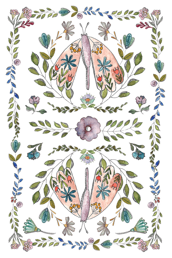 Fern Fables | Transfer | IOD Iron Orchid Designs