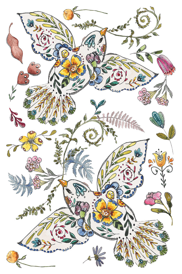 Fern Fables | Transfer | IOD Iron Orchid Designs