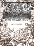 May's Roses | Transfer | IOD Iron Orchid Designs