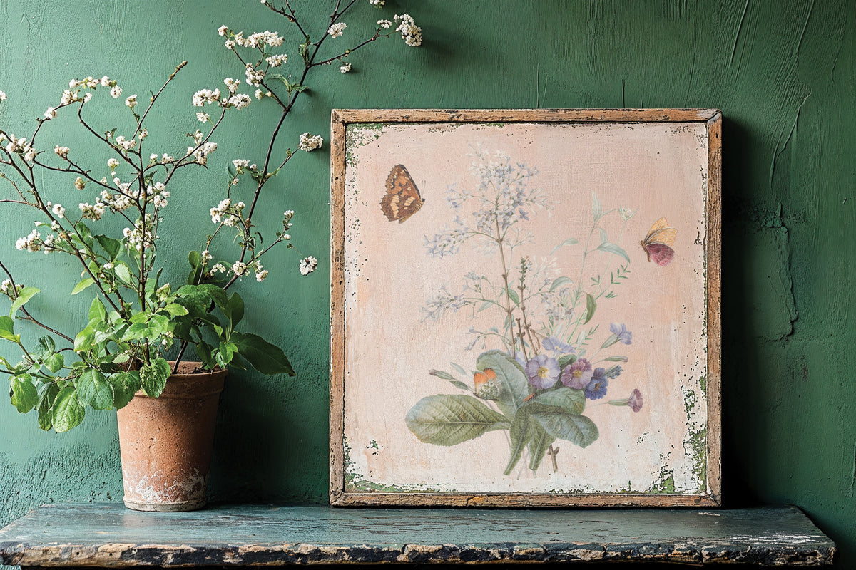 Marché des Fleurs | Transfer | IOD Iron Orchid Designs