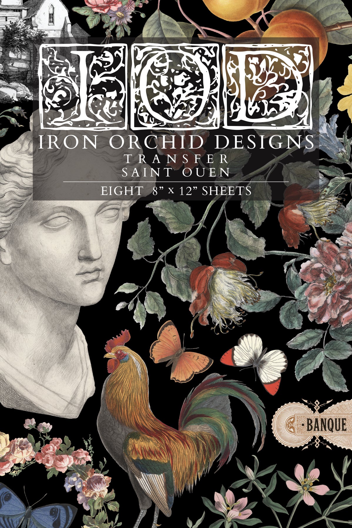 Saint Ouen | Transfer | IOD Iron Orchid Designs