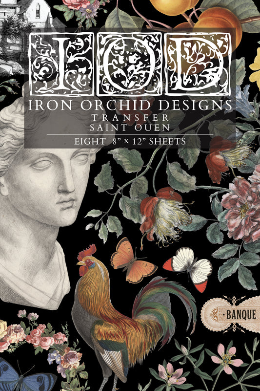 Saint Ouen | Transfer | IOD Iron Orchid Designs