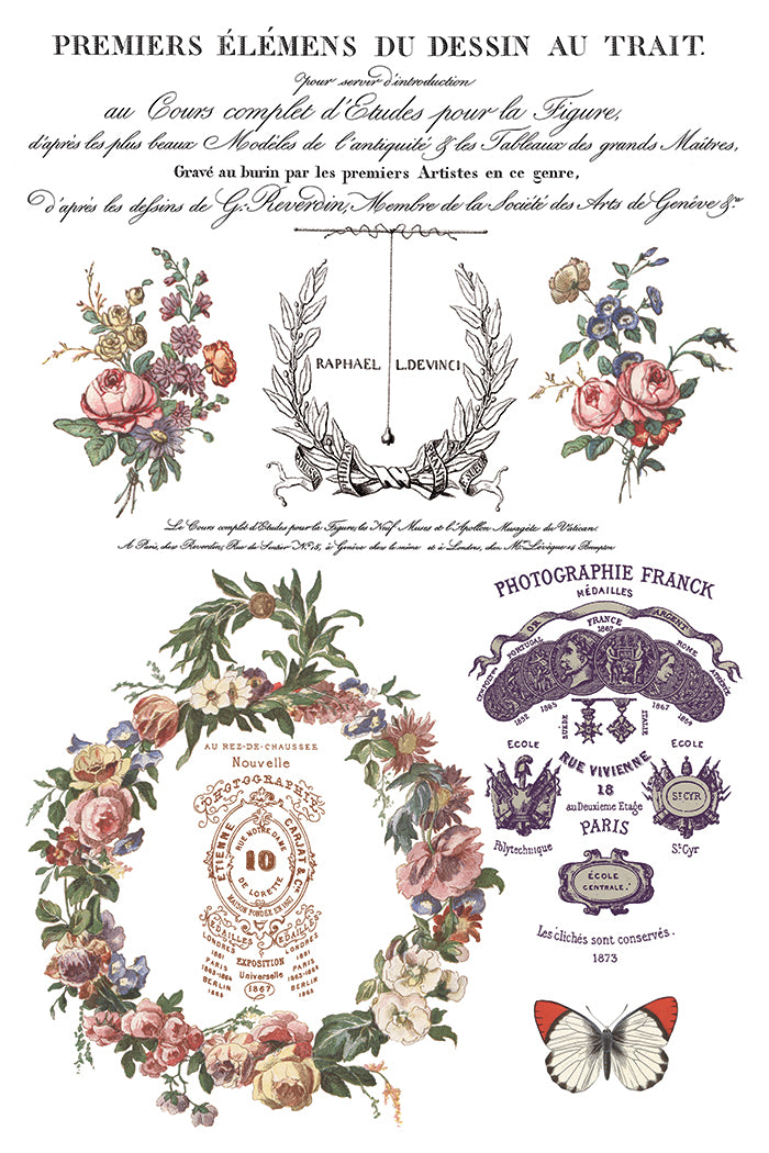 Saint Ouen | Transfer | IOD Iron Orchid Designs