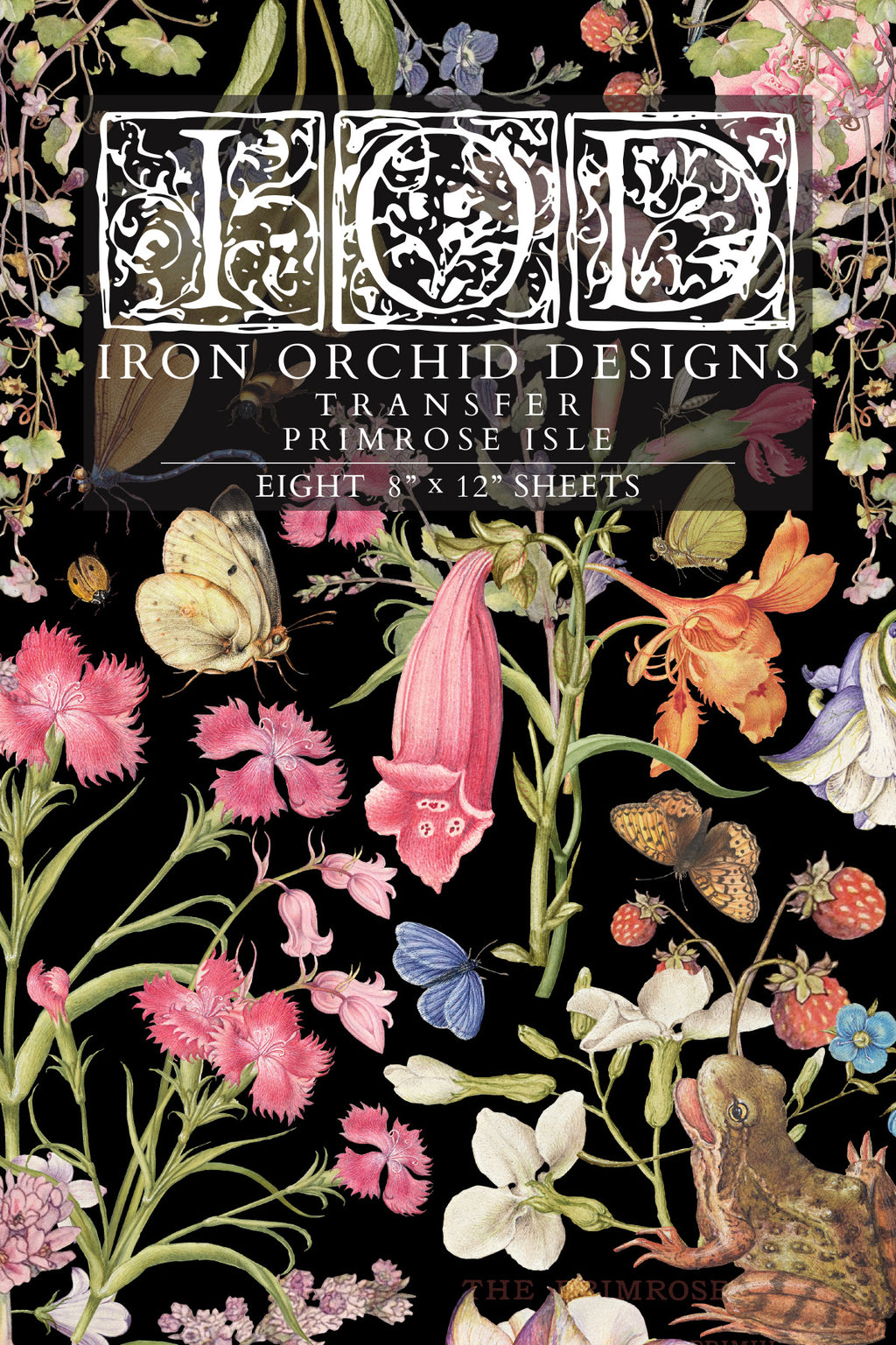 Primrose Isle | Transfer | IOD Iron Orchid Designs