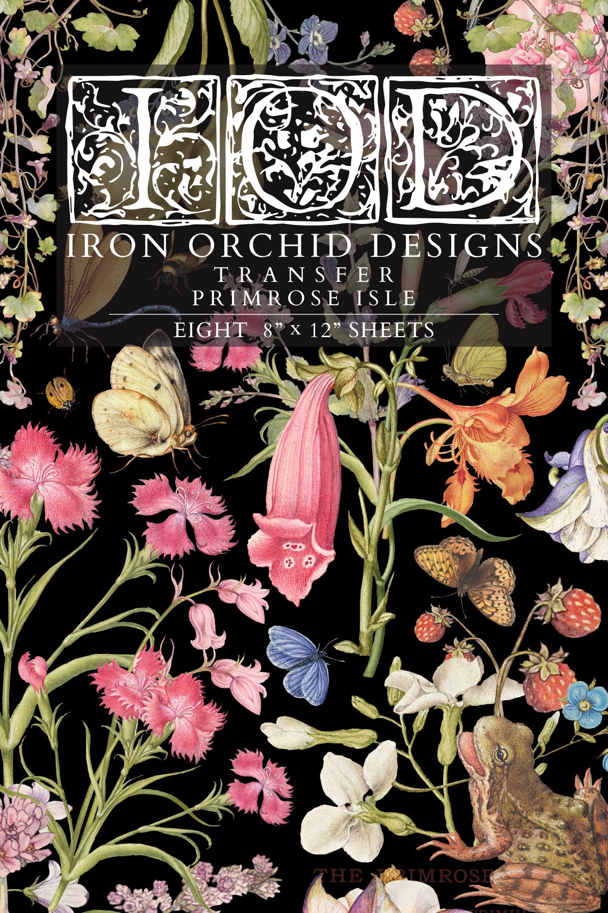 Primrose Isle | Transfer | IOD Iron Orchid Designs