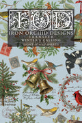 Winter's Calling | Transfer | IOD Iron Orchid Designs