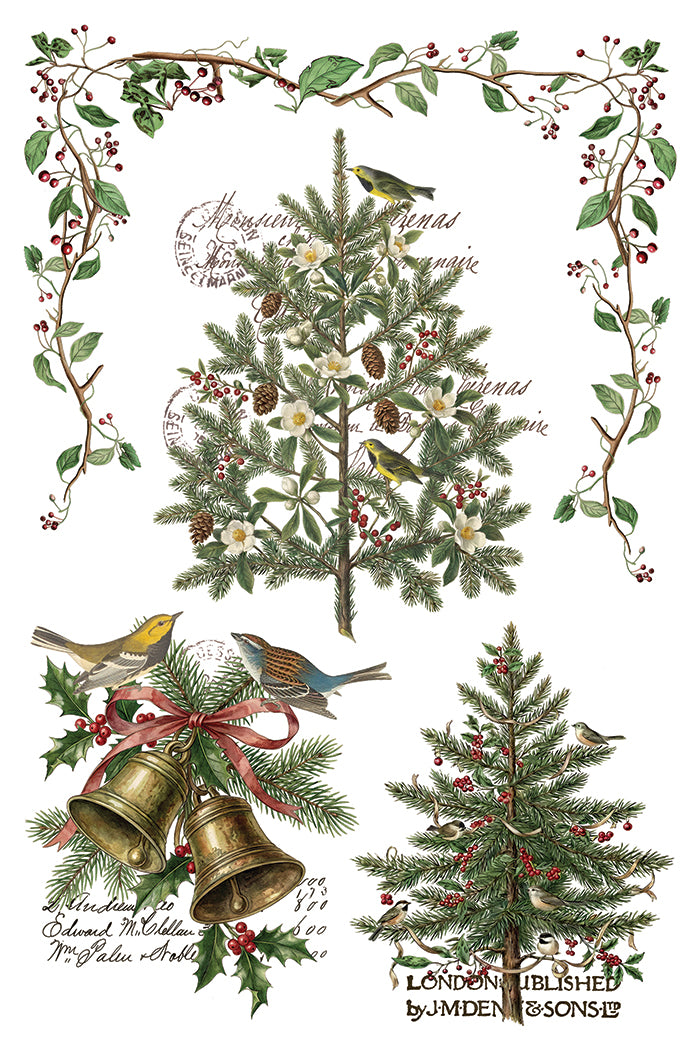 Winter's Calling | Transfer | IOD Iron Orchid Designs