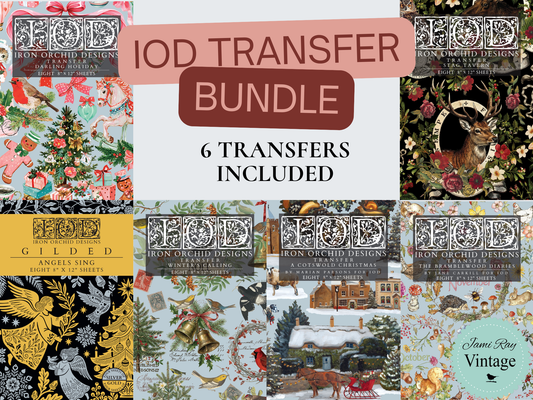 Iron Orchid Designs Holiday 2026 Decor Transfer Bundle