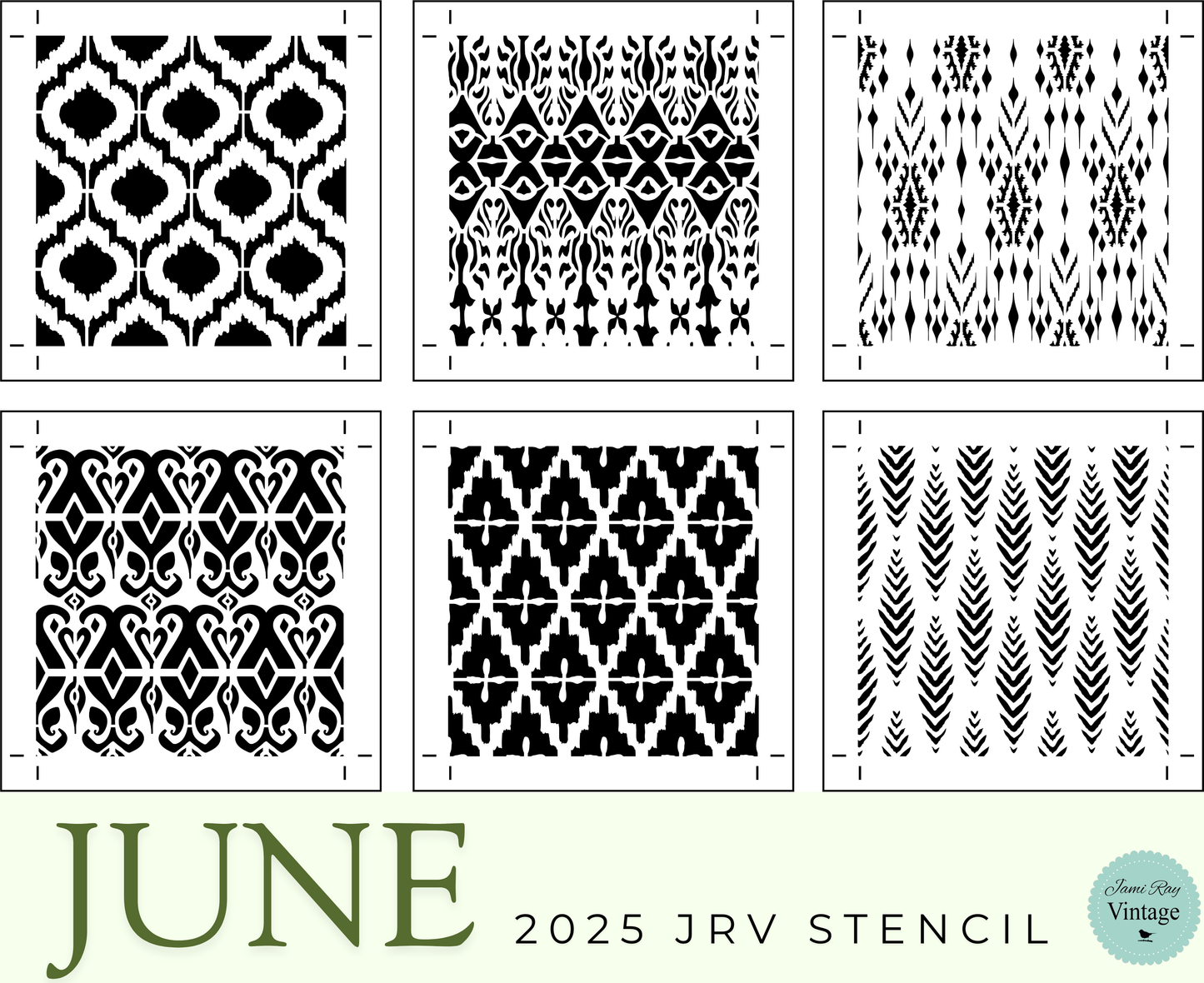 2025 Subscription Stencils | JRV Stencils