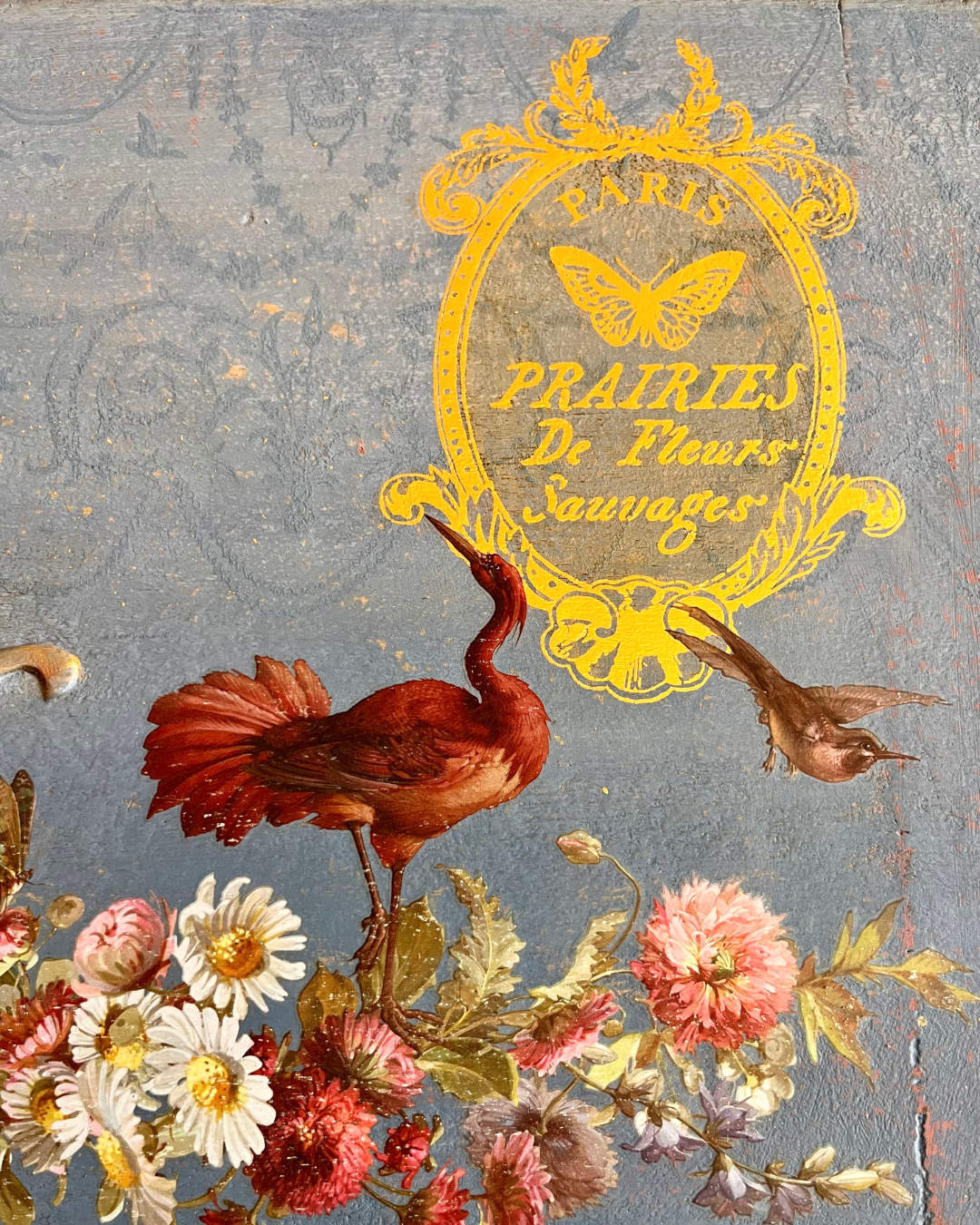 Papillon | Gilded Foil Transfer | IOD Iron Orchid Designs