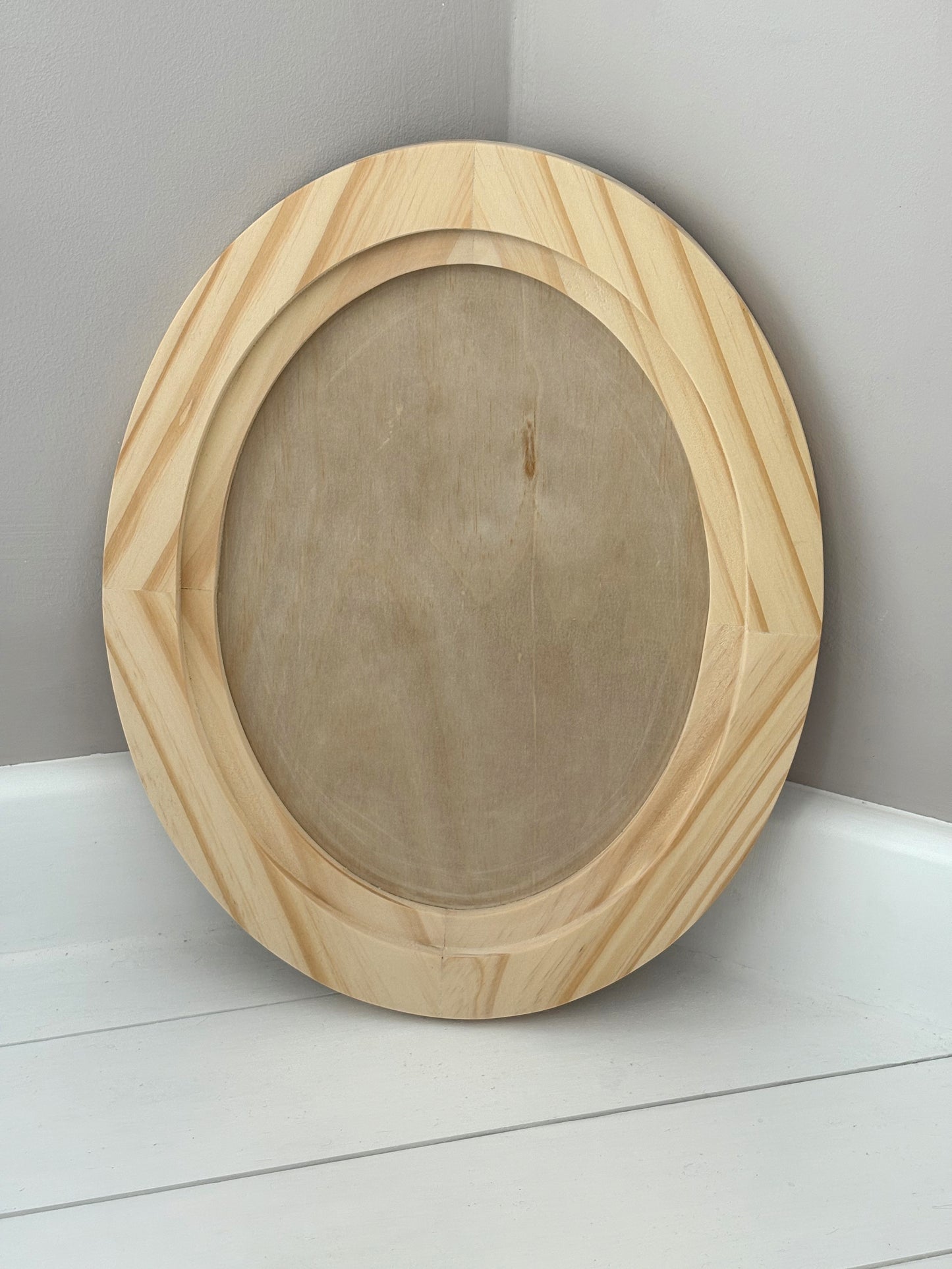 Large Oval Wood Blank | IOD Iron Orchid Designs