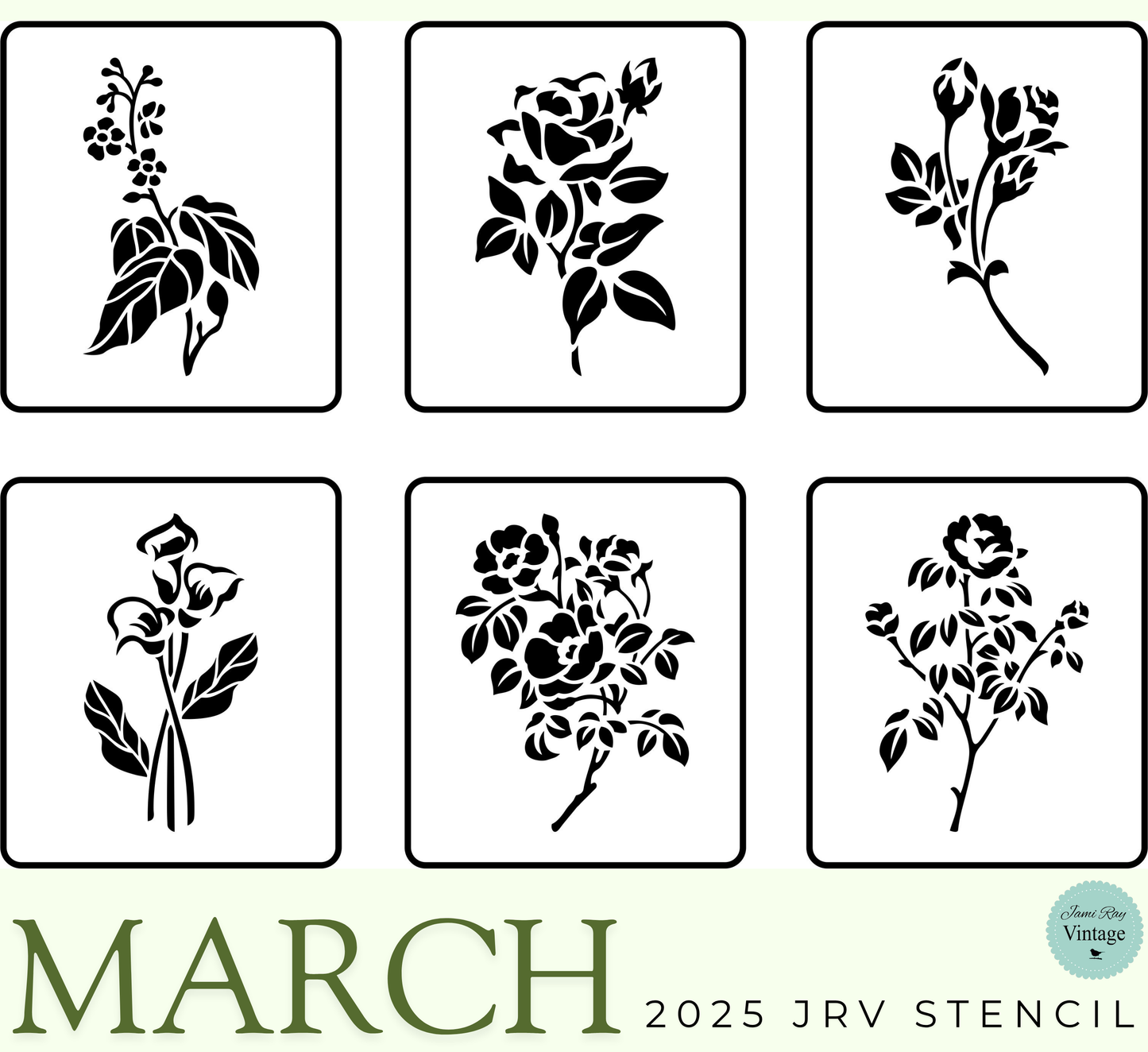 2025 Subscription Stencils | JRV Stencils