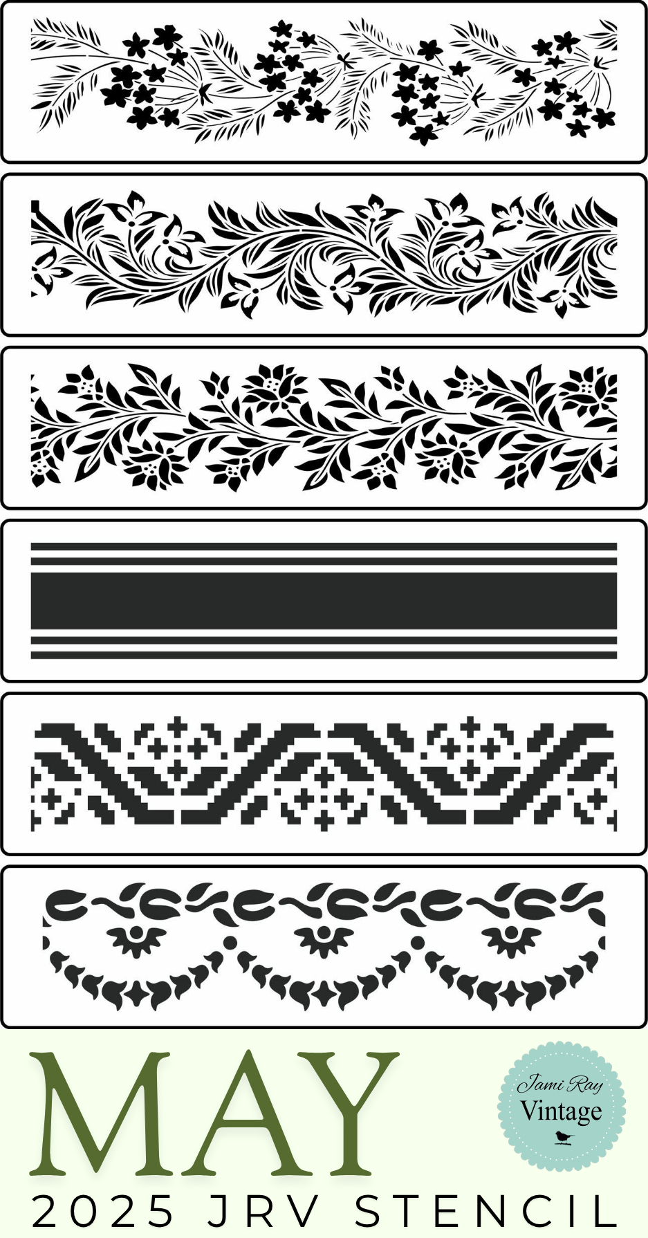 2025 Subscription Stencils | JRV Stencils