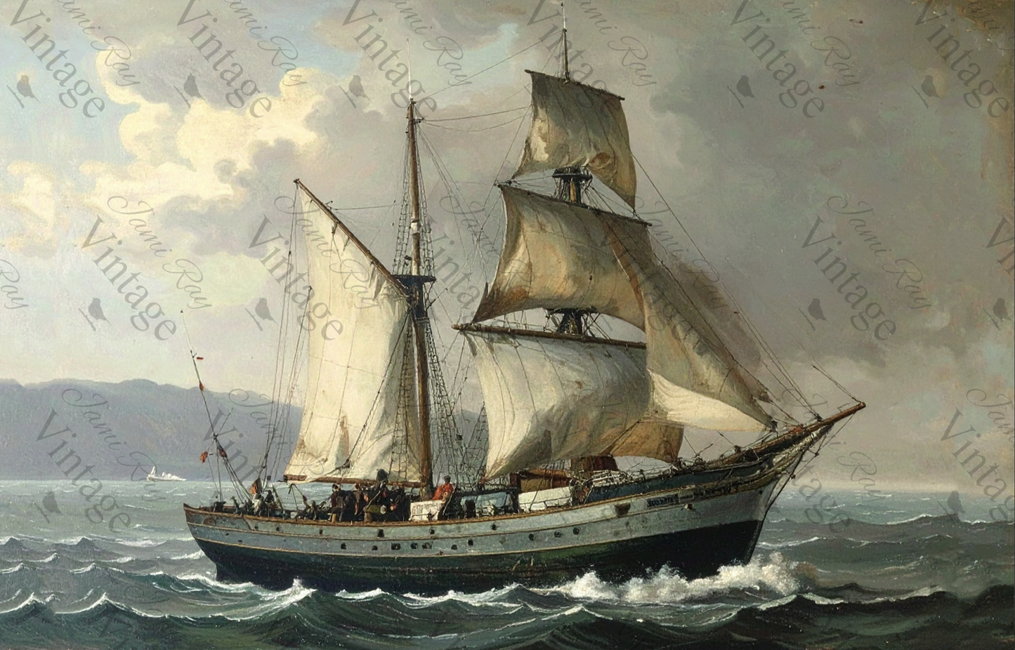 Solo At Sea | JRV Medium Rice Paper