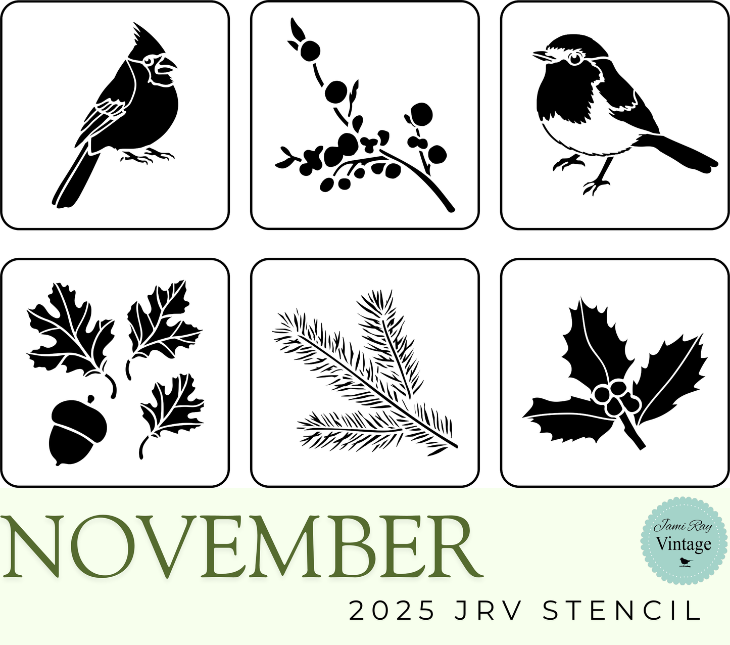 2025 Subscription Stencils | JRV Stencils