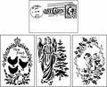 Christmas Post Card 2 | JRV Stencils