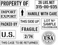 Crate labels | JRV Stencils