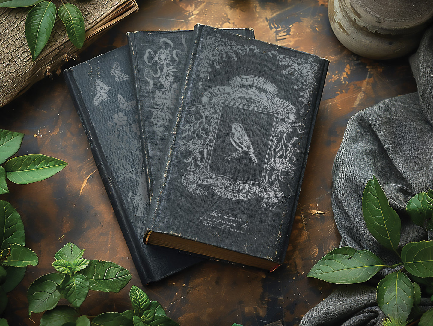 Papillon | Gilded Foil Transfer | IOD Iron Orchid Designs