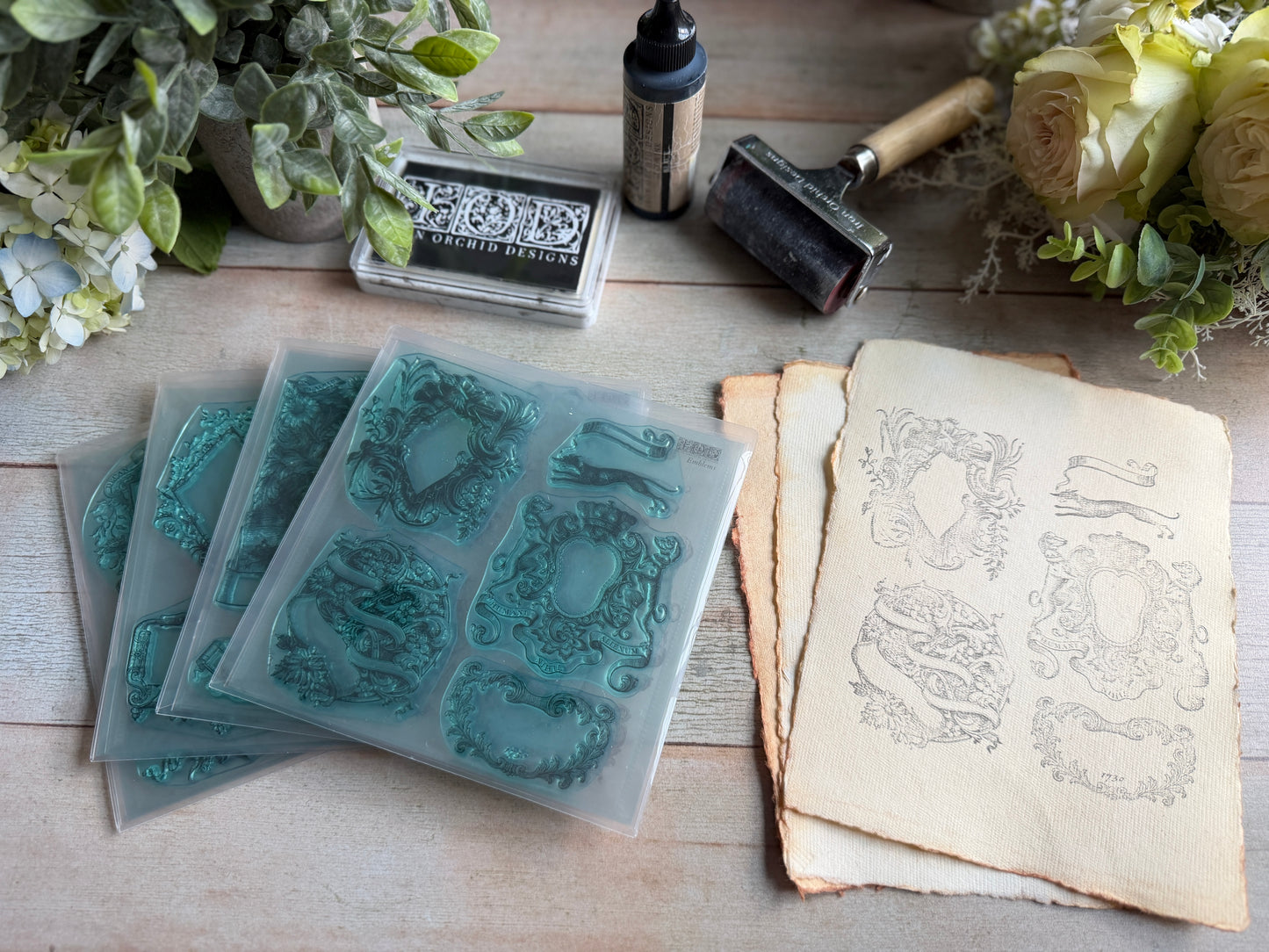 Emblems | Stamp | IOD Iron Orchid Designs