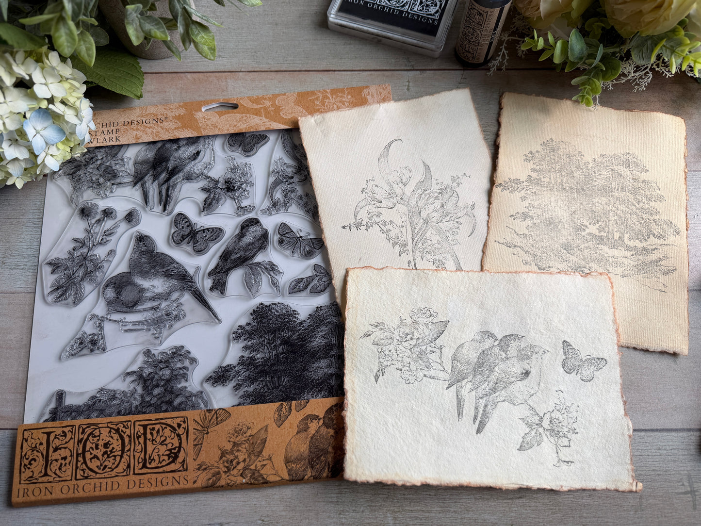 Meadowlark | Stamp | IOD Iron Orchid Designs