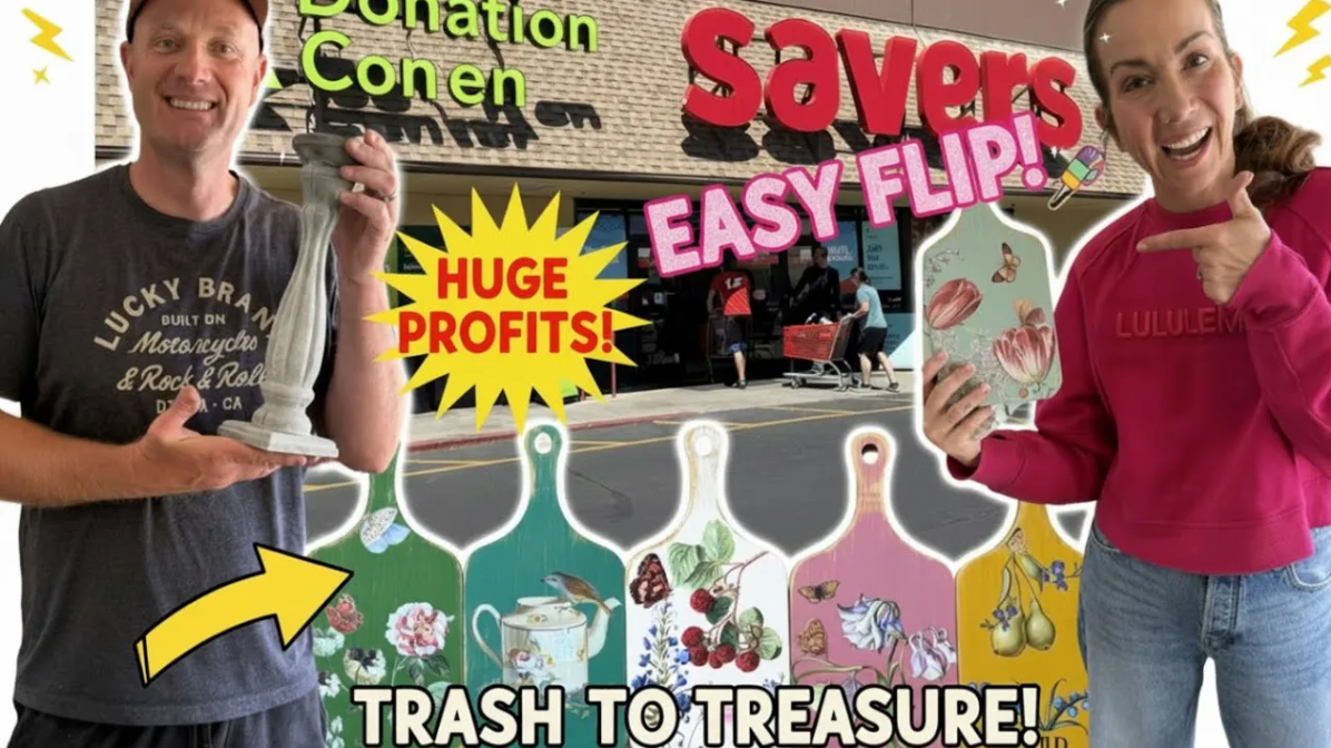 Load video: Vintage thrift haul and home decor shopping video by Jami Ray Vintage featuring unique antique finds, farmhouse decor inspiration, resale treasures, and creative upcycling ideas from thrift stores and vintage markets.