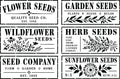 New Seed Labels Reusable JRV Stencil