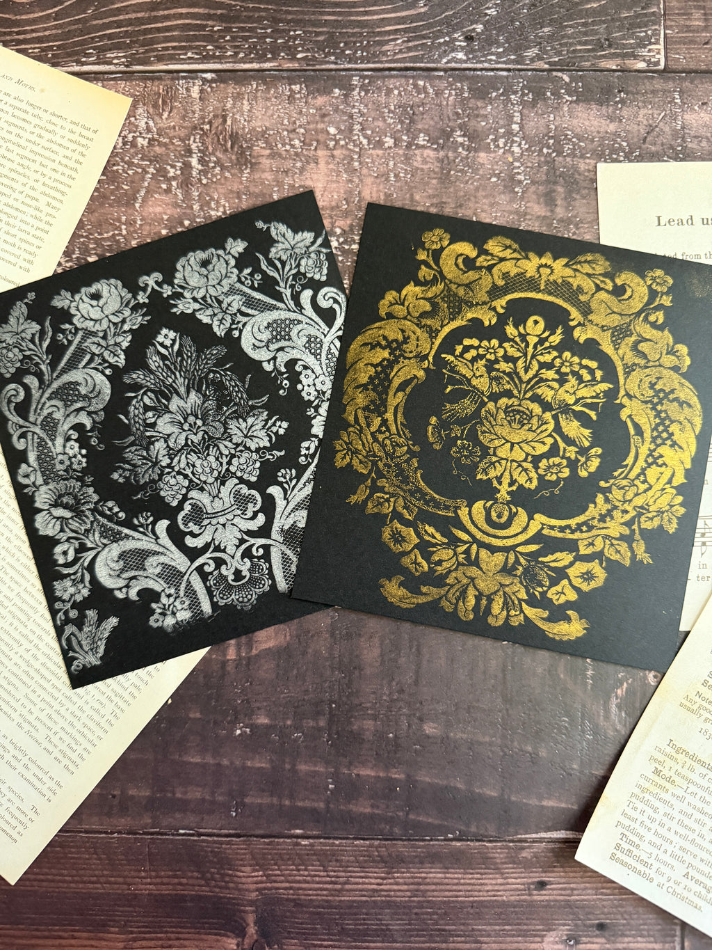 IOD Decor Ink Pad | Gold Shimmer or Silver Sparkle