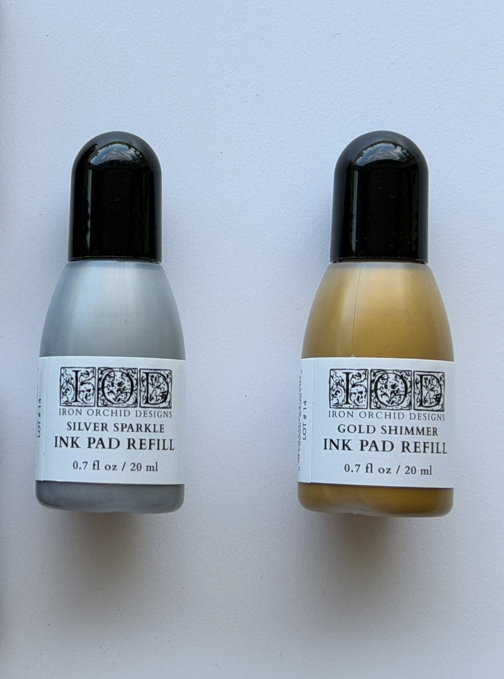 IOD Decor Ink Refill | Gold Shimmer or Silver Sparkle