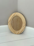 Small Oval Wood Blank | IOD Iron Orchid Designs