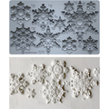 IOD Snowflakes Mould | 6" x 10" Decorative Snowflake Mould