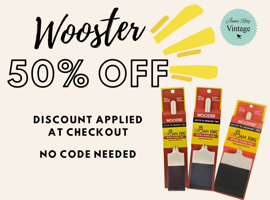 Wooster Foam King Brush