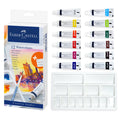 Watercolors, Set of 12 Paint Tubes for Artists