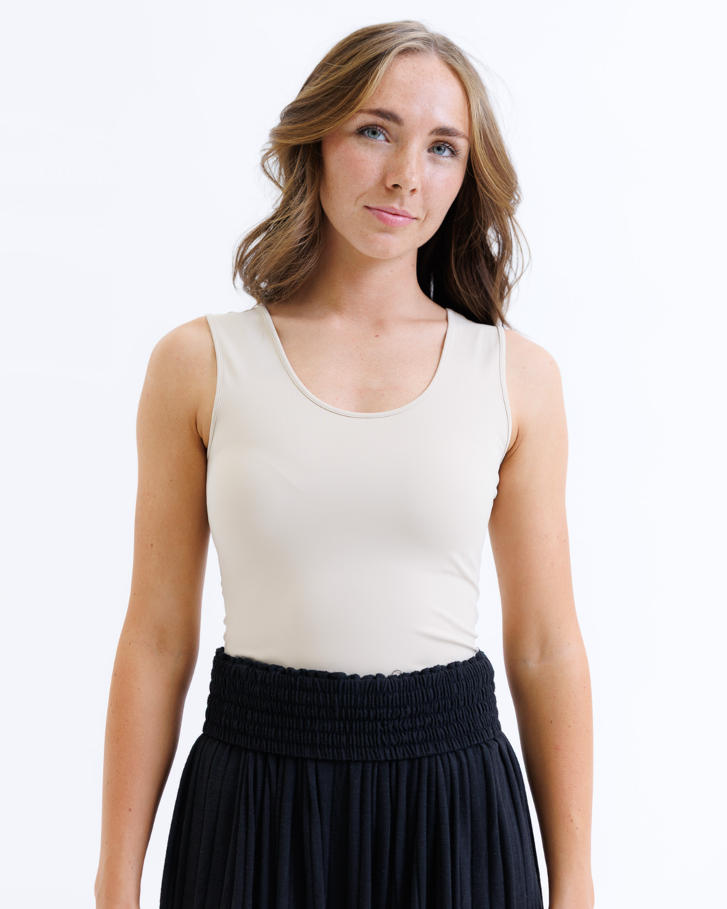 Contour Tank - Smooth Finish Layering Tank Top