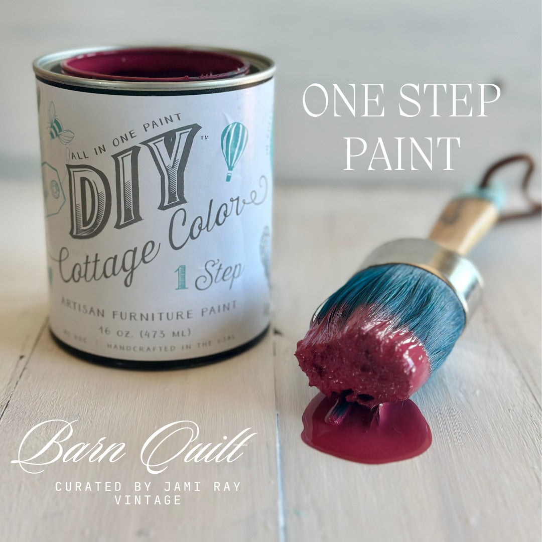 Barn Quilt | DIY Cottage Color One Step Paint Curated by Jami Ray Vintage