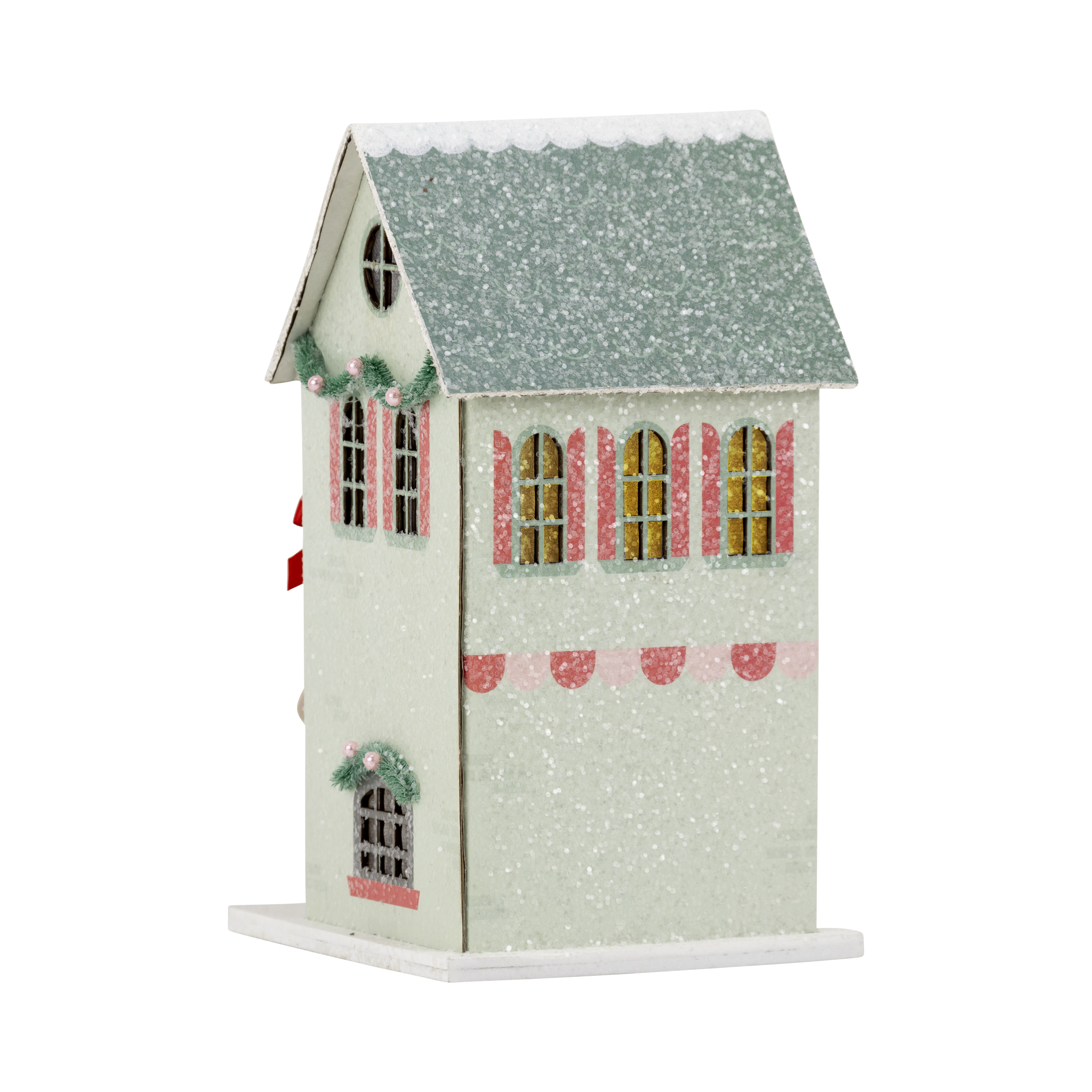Cake Shoppe - Glitter Christmas village house