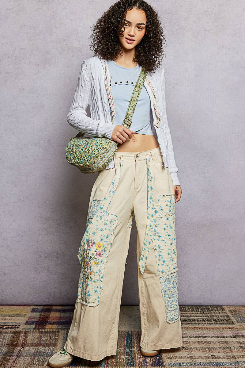Essential Lightweight Quilted Floral Bag