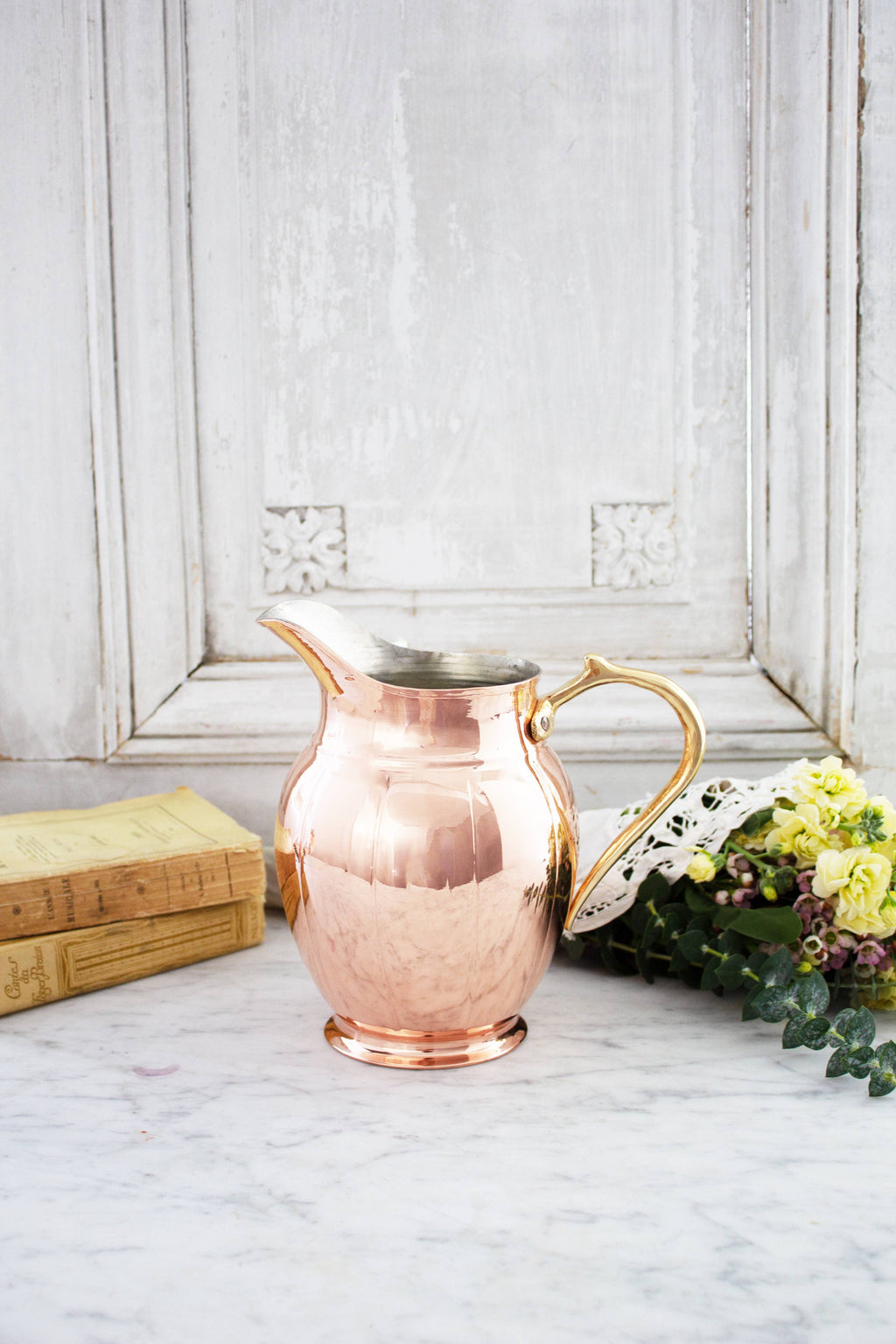 Copper Kitchen Vintage Inspired Large Pitcher
