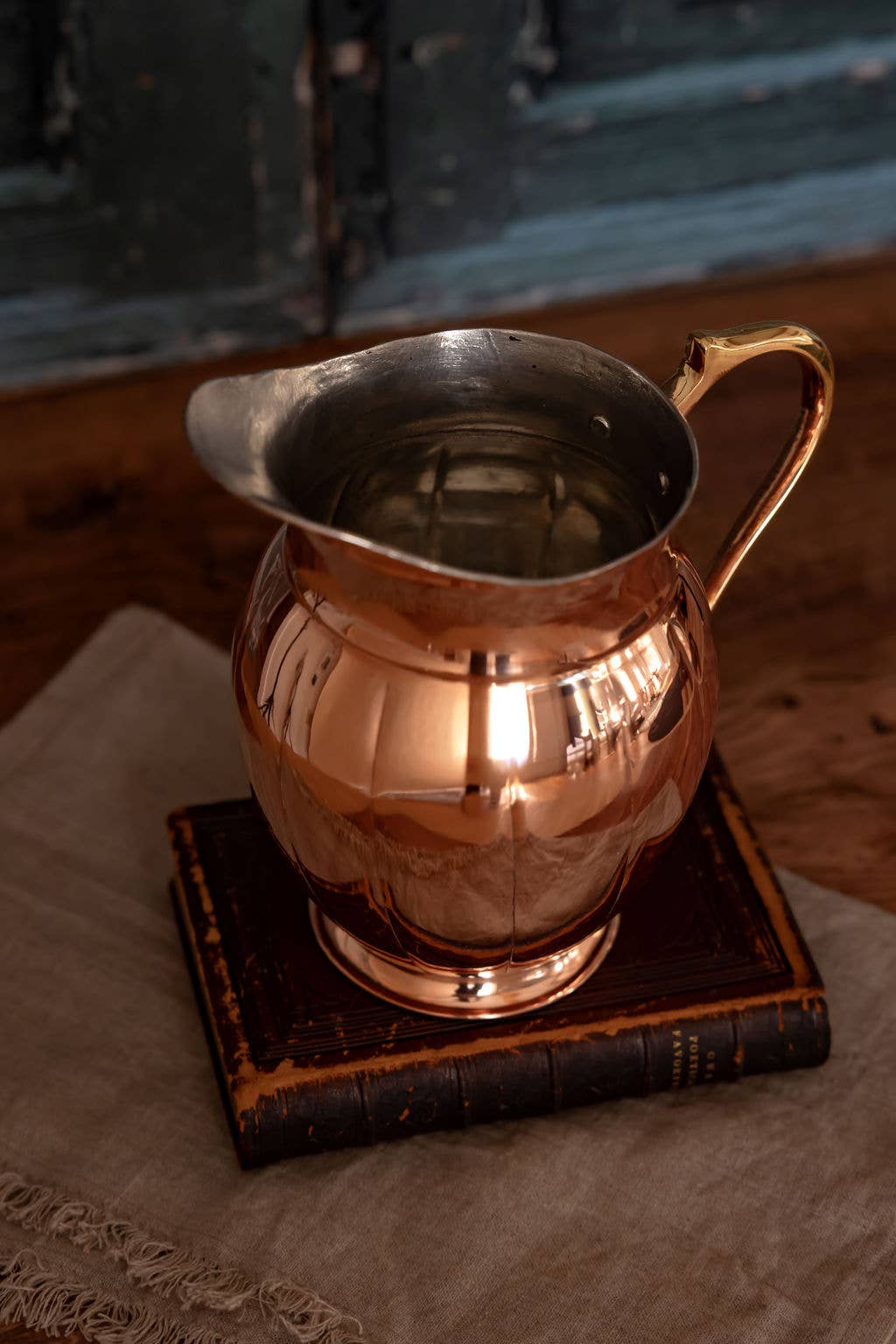 Copper Kitchen Vintage Inspired Large Pitcher