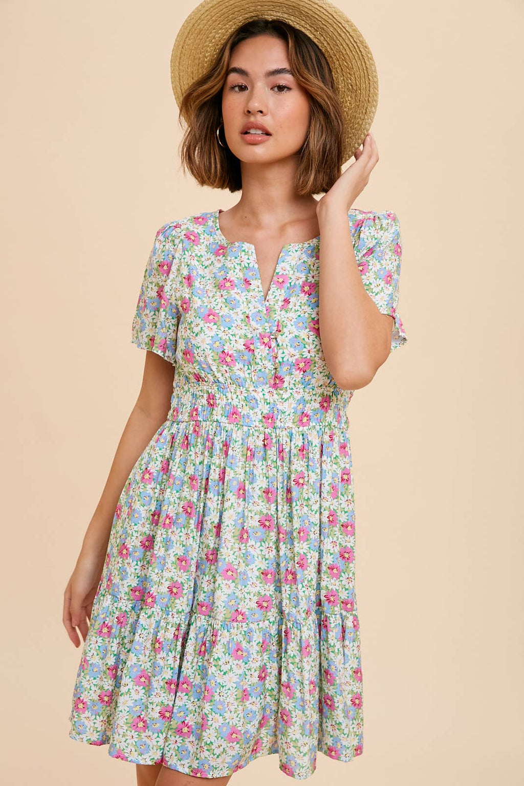 Romantic Floral Dress