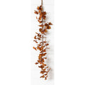 Cinnamon & Burgundy Fall Leaves Garland